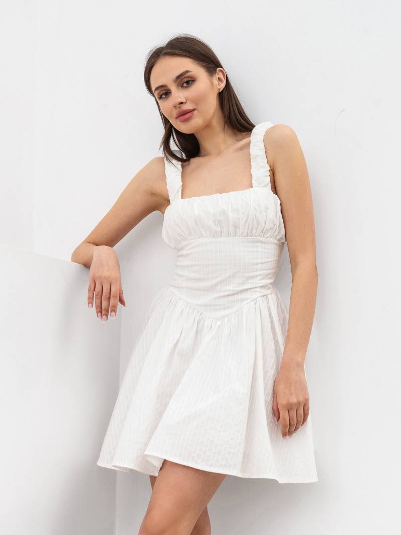 Платье "Лебідка" Romashka, Белый, XS|S 19301