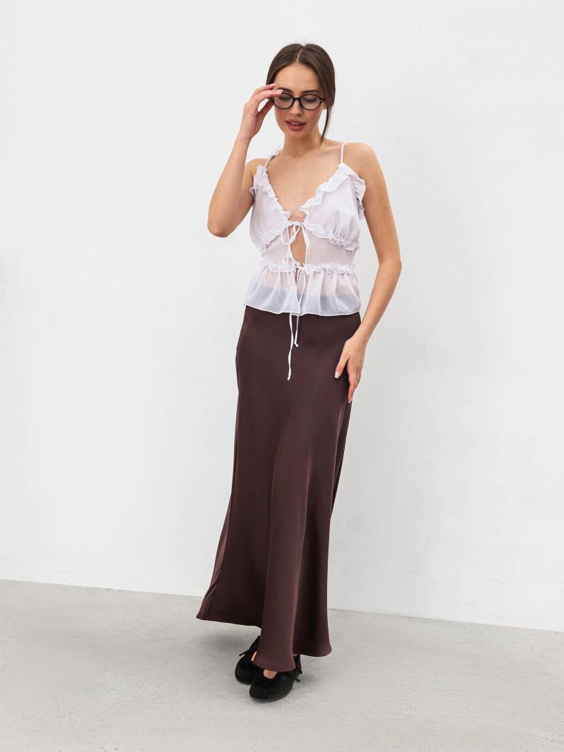 Юбка "Cирена" Romashka, Коричневый, L 18763