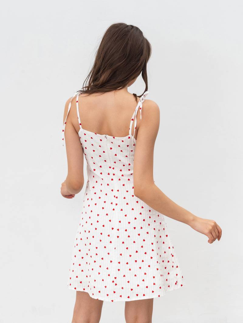 Платье "Гастония" Romashka, Белый+, S 17836