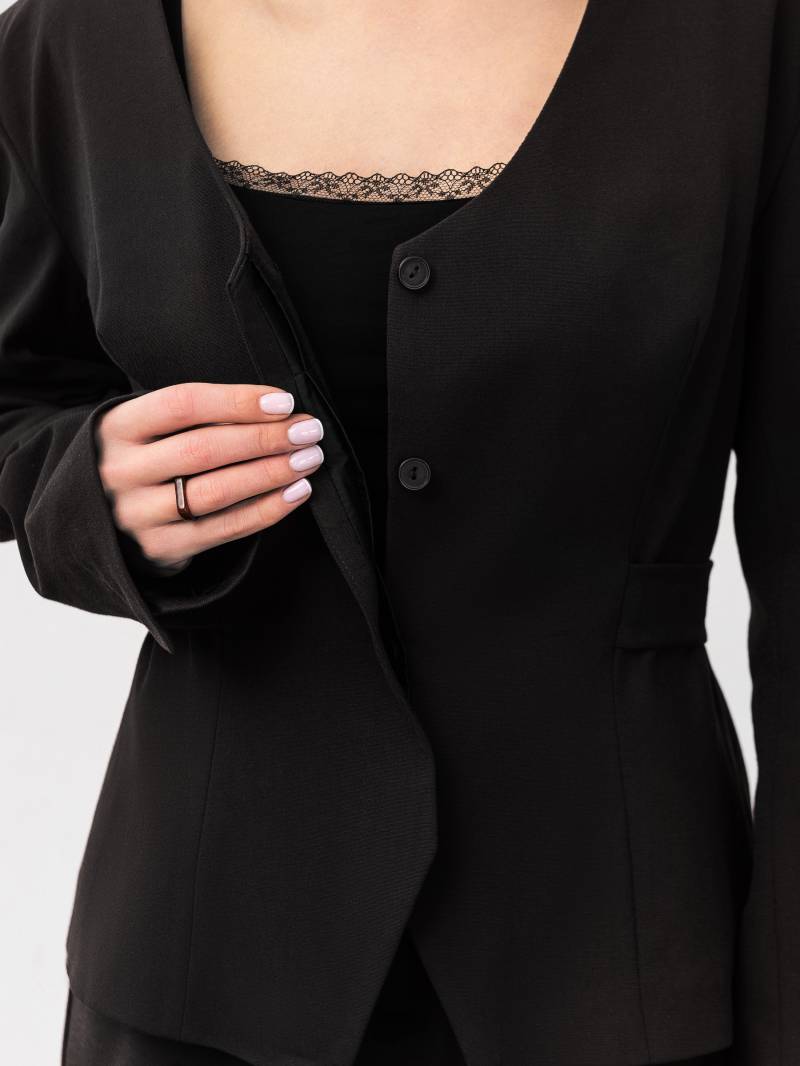 Пиджак "Мангеттен" Romashka, Черный, M|L 20000