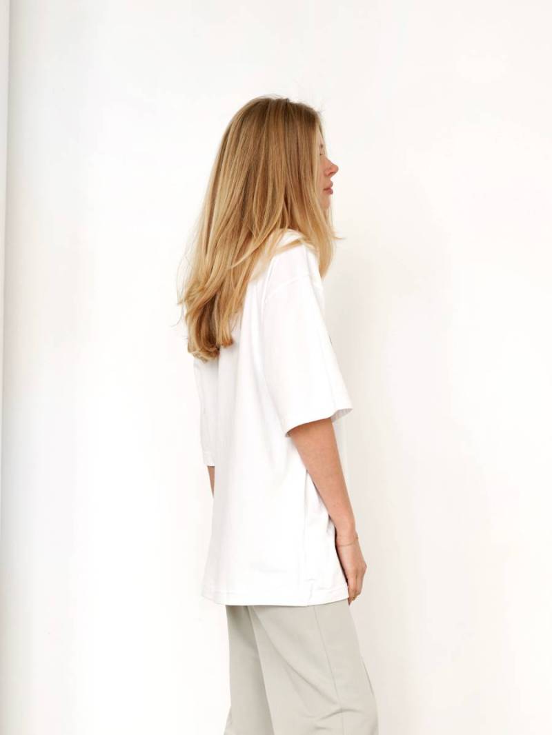 Футболка «Ромашка» Romashka, Белый, One size 15570