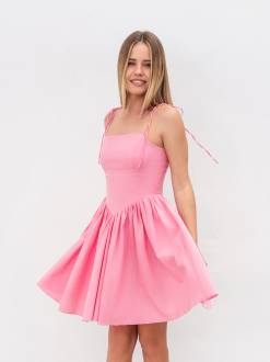 Платье "Биссен" Romashka, Розовый, S 19507