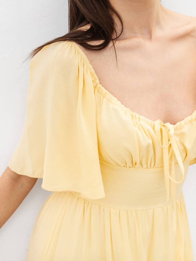 Платье "Аврора" Romashka, Желтый, S|M 19218