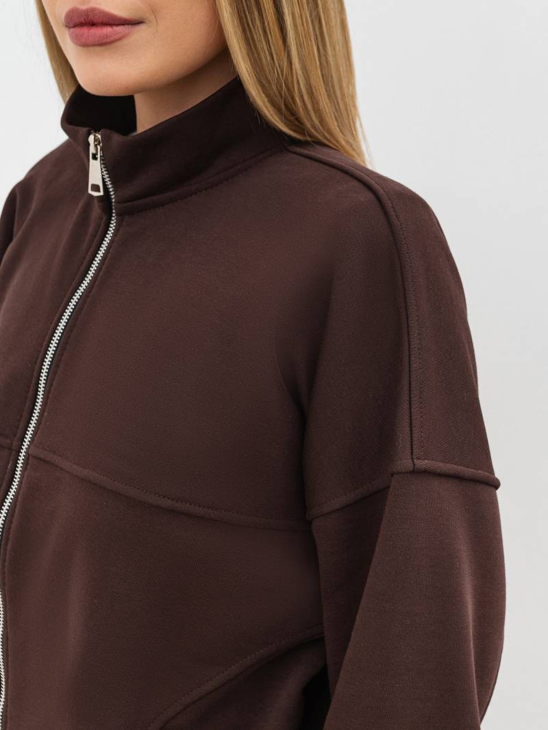 Бомбер "Бабл" Romashka, Коричневый, L|XL 18979