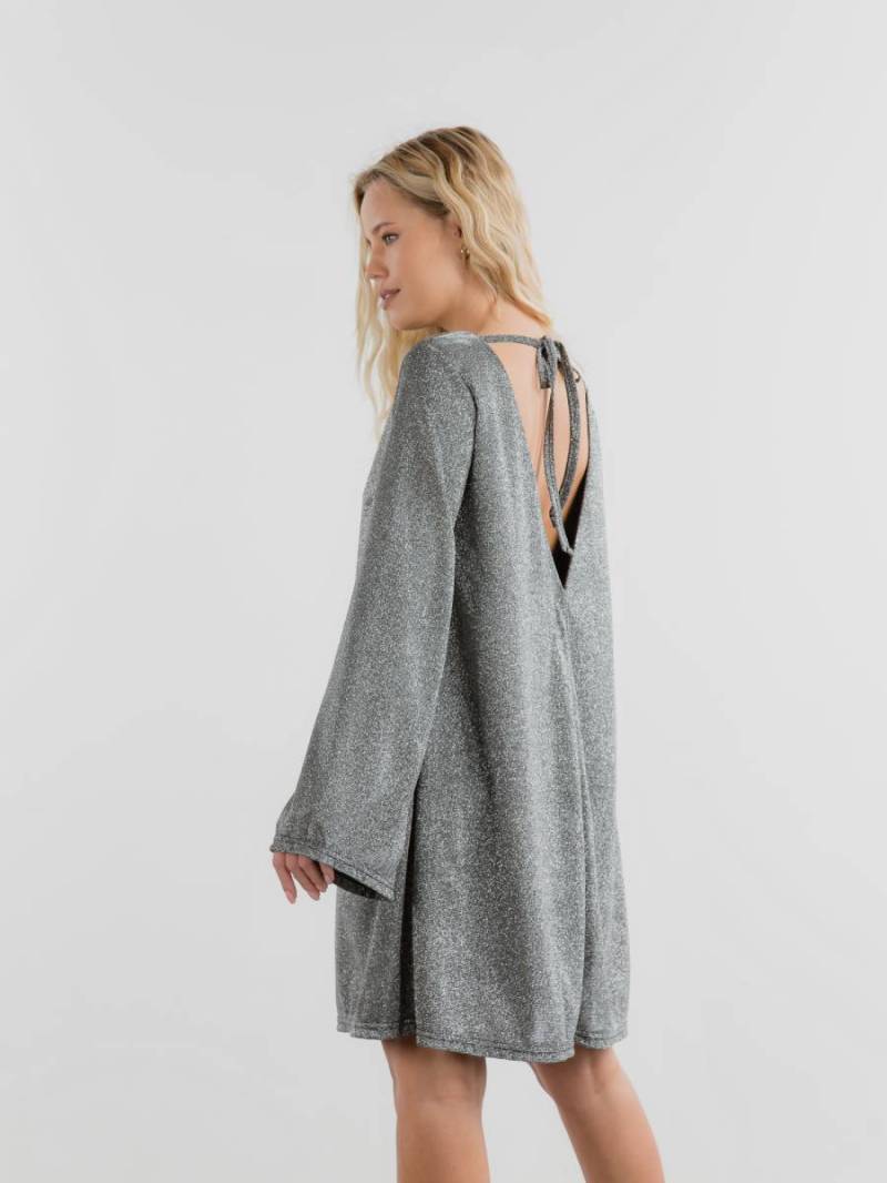 Платье "Болонья" Romashka, Темно серый, M|L 14096