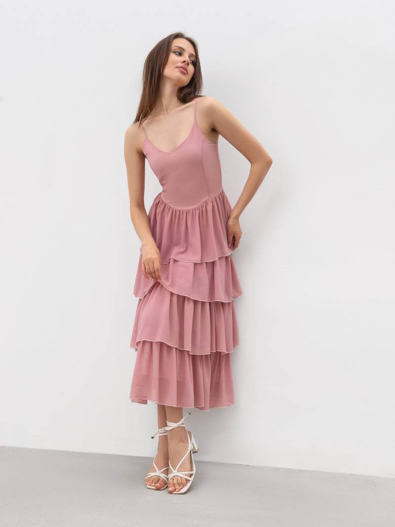 Платье "Ароза" Romashka, Розовый, XS 17553