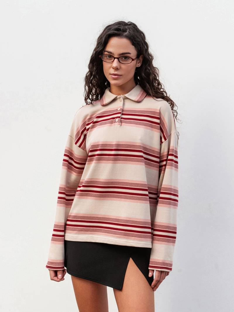 Поло "Сангрия" Romashka, Молочный+, S|M 19681