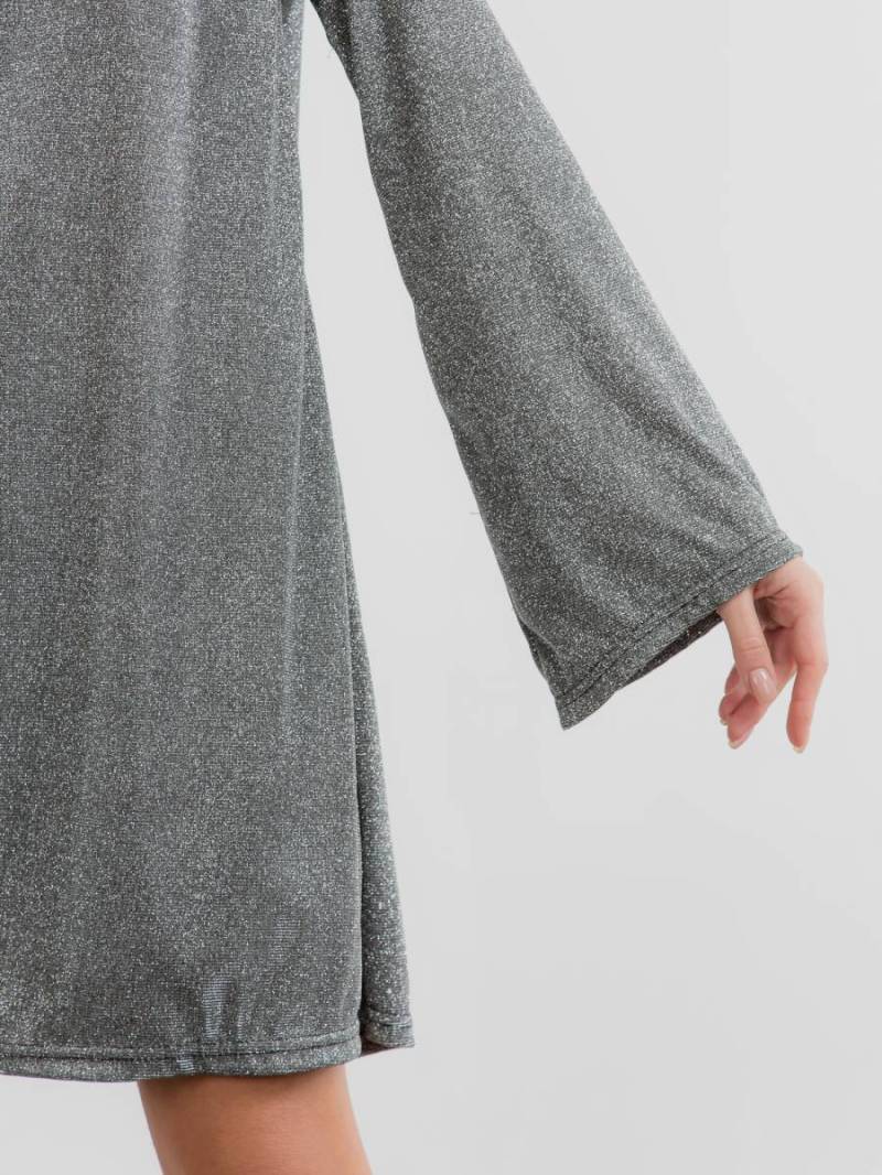 Платье "Болонья" Romashka, Темно серый, M|L 14096