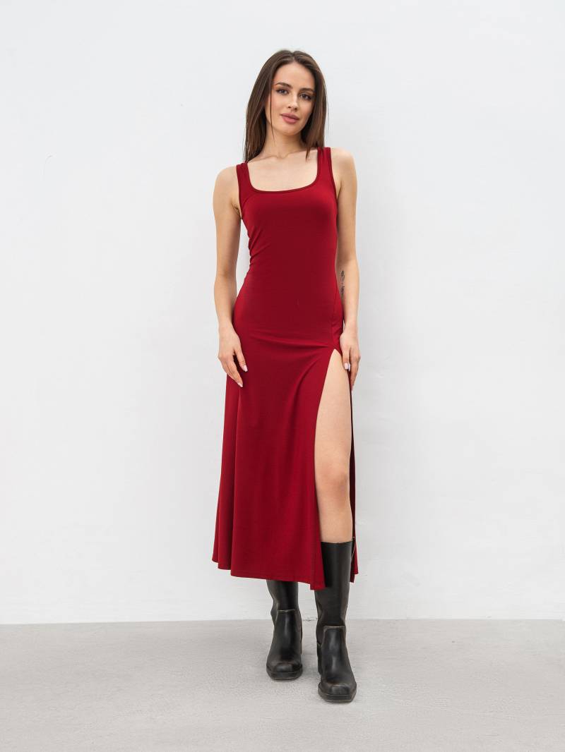 Платье "Видейра" Romashka, Бордовый, S|M 19034