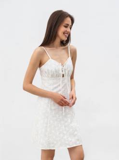 Платье "Мальва" Romashka, Белый, XS 19402