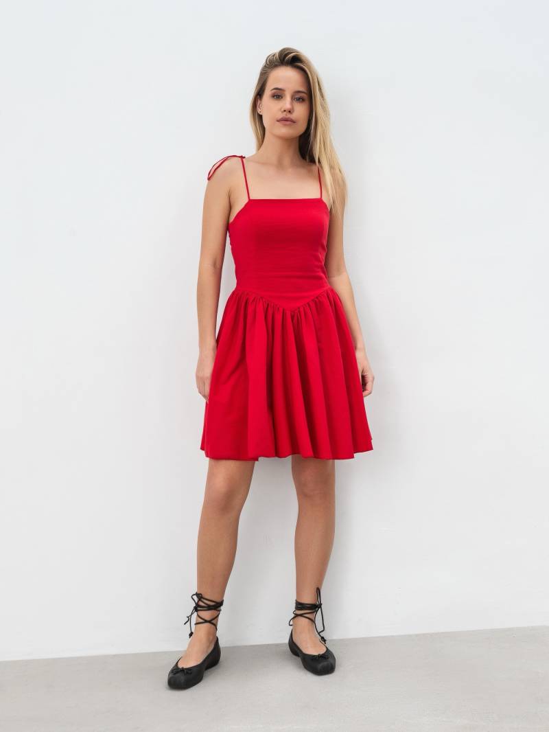 Платье "Биссен" Romashka, Красный, XS 17910