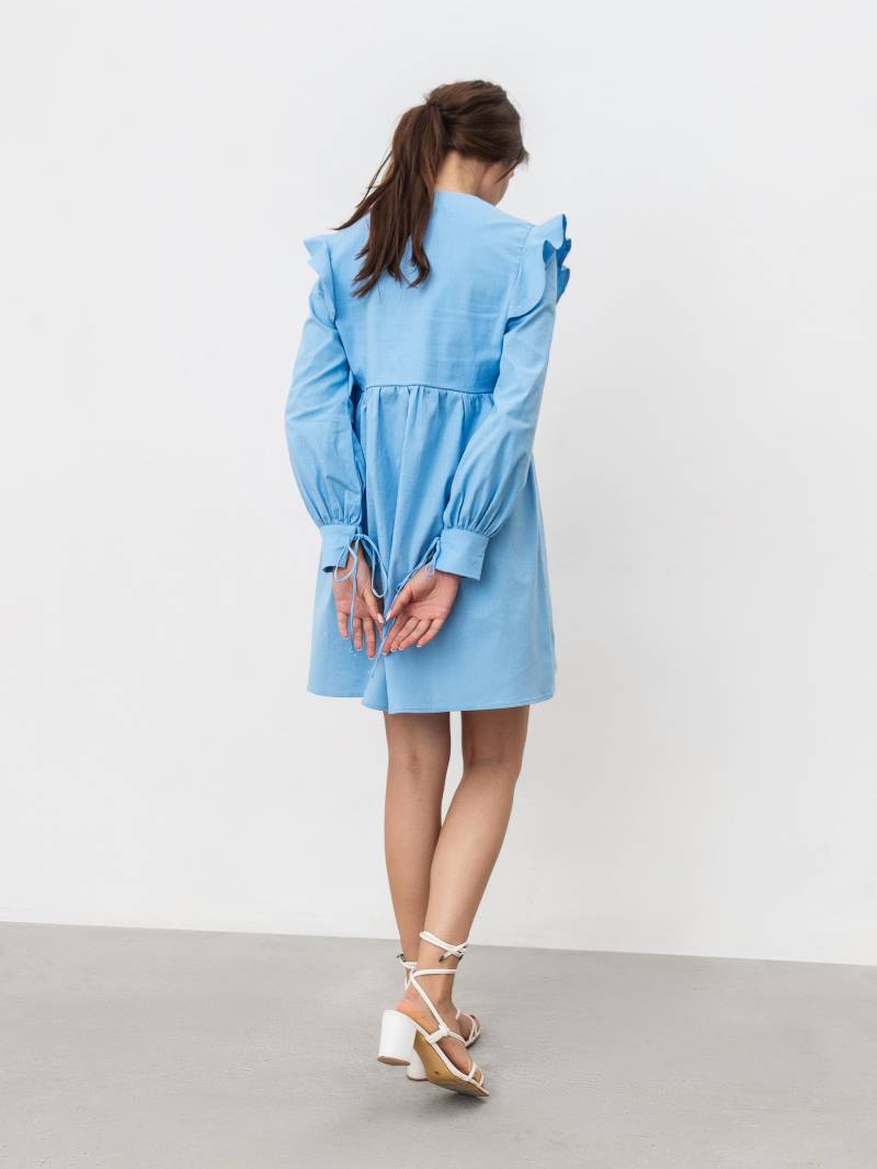 Платье "Дарока" Romashka, Голубой, M|L 17998