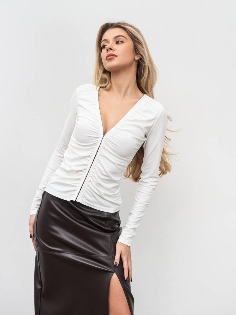 Лонг "Клио" Romashka, Молочный, L|ХL 19834