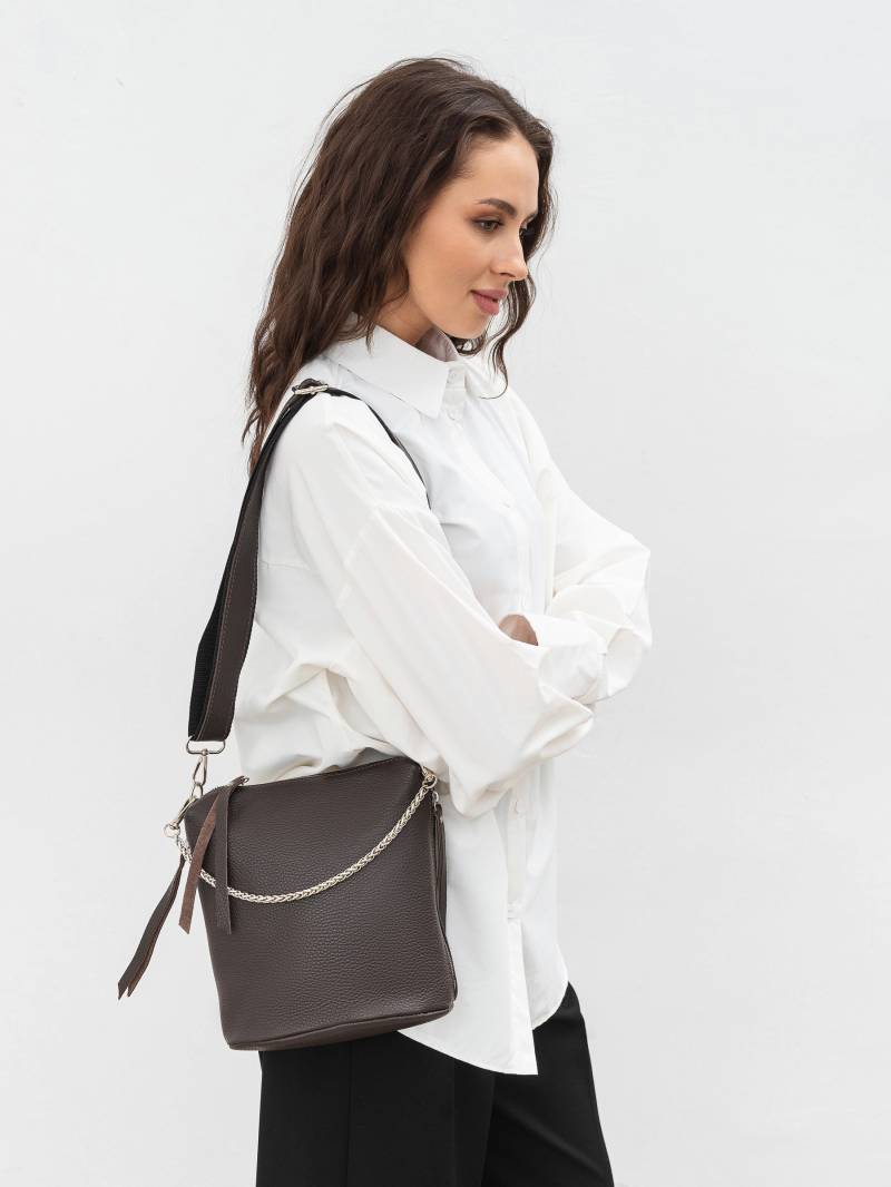 Сумка "Джули" Romashka, Коричневый 17359