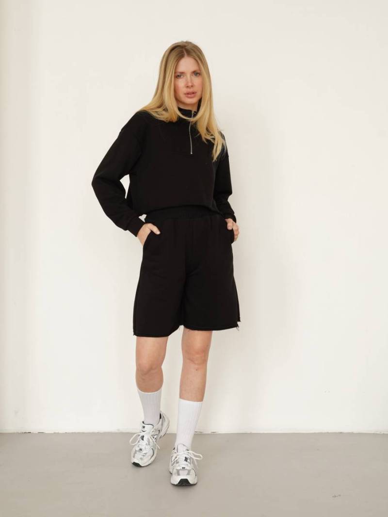 Спортивные шорты "Джуно" Romashka, Черный, M 15537