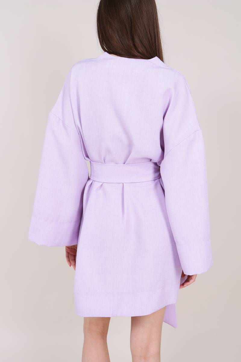Платье кимоно "Токио" с пояском БРАК, Лиловый, One size 13064