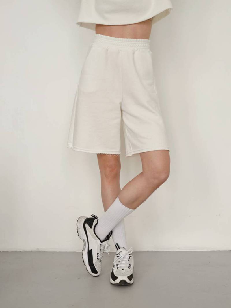 Спортивные шорты "Джуно" Romashka, Молочный, XS 15539