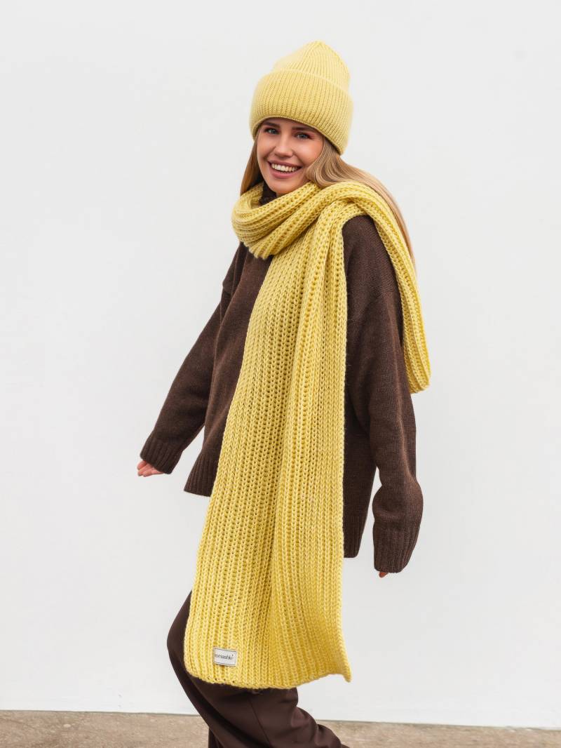 Шарф "Вентура" Romashka, Желтый, 19809