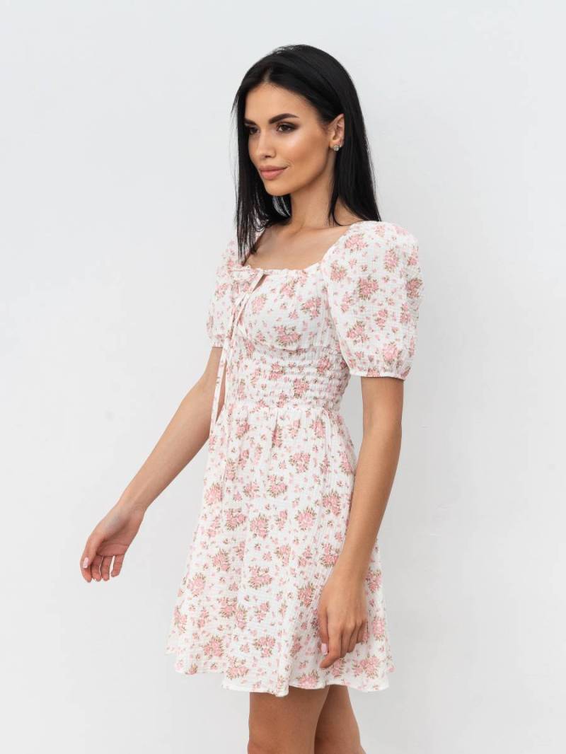 Платье  «Австрия» Romashka, Белый+, L 16189