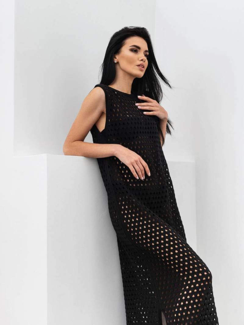 Платье «Индия» Romashka, Черный, XS|S 16196