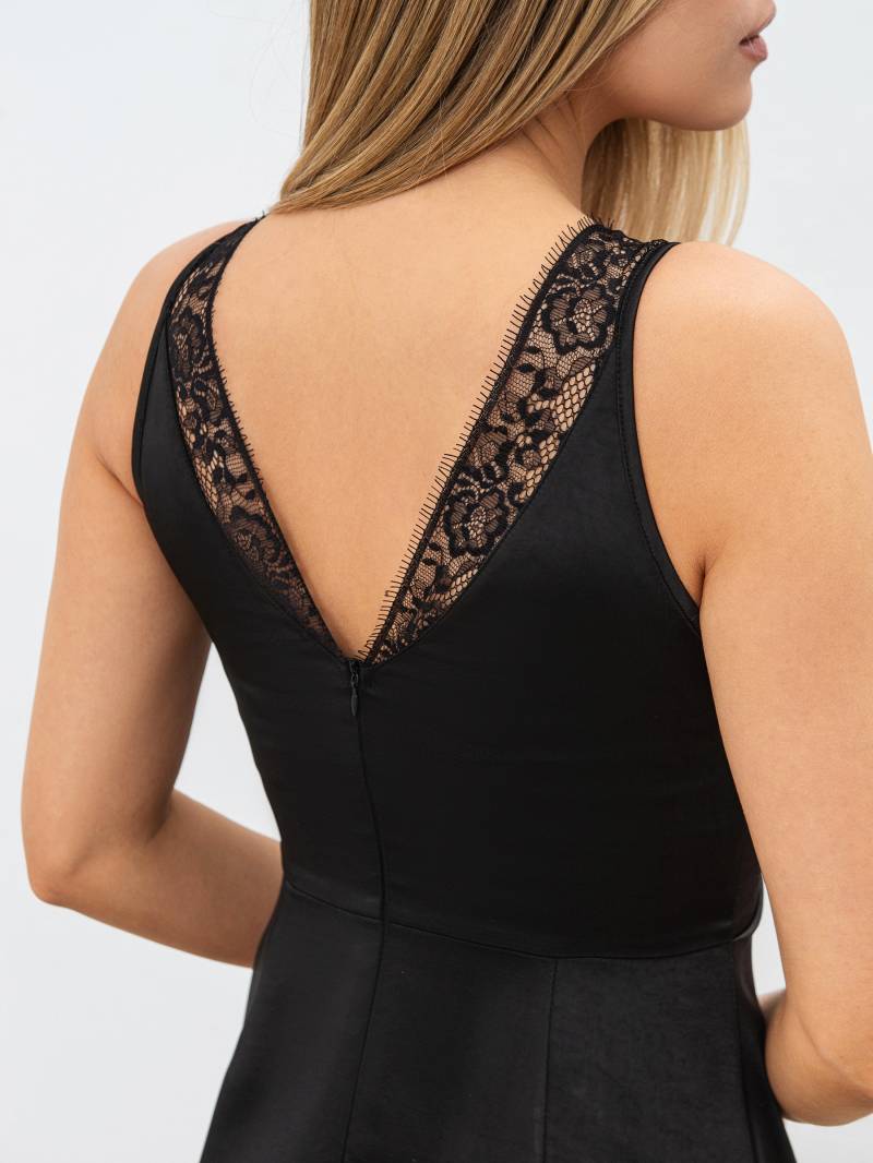 Платье миди "Нимфа" Romashka, Черный, M 19117