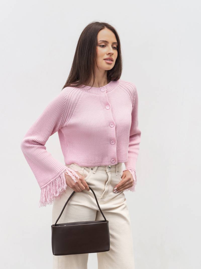 Кардиган "Шади" Romashka, Розовый, M|L 20038