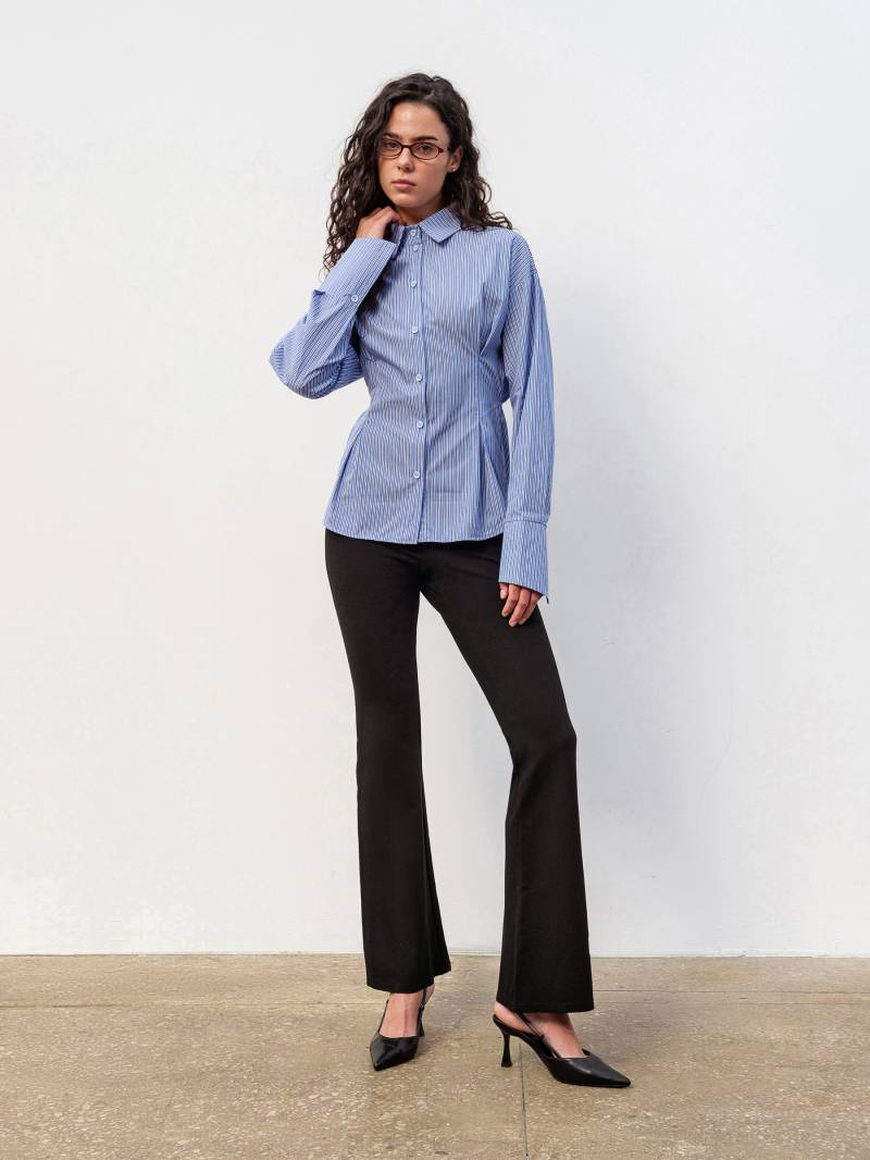 Рубашка "Вертикаль" Romashka, Голубой+, S|M 19685