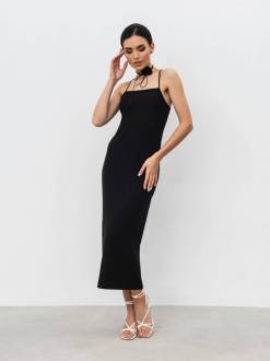 Платье «Манила» Romashka, Черный, M 16357