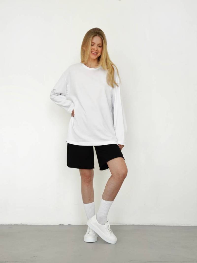 Свишот «Детройт» Romashka, Белый, One size 15465