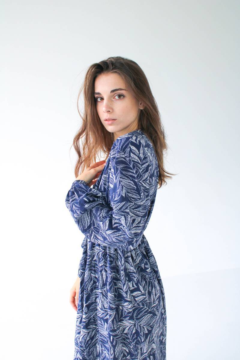 Платье "Севилья" Romashka, Синий, S|M 10229