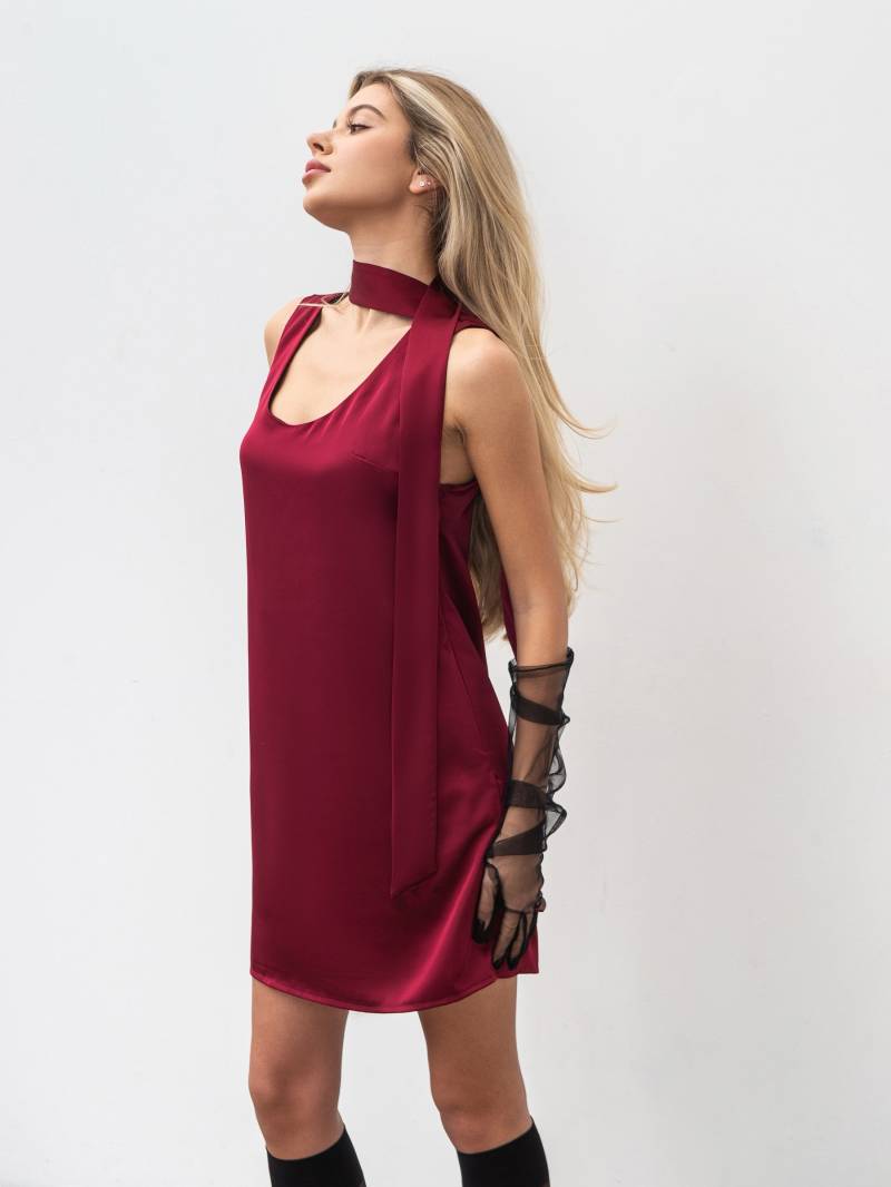 Платье "Лайт" Romashka, Бордовый, S 19853