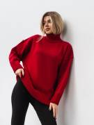 Свитер &quot;Фьорд&quot; Romashka, Красный, One size 19943