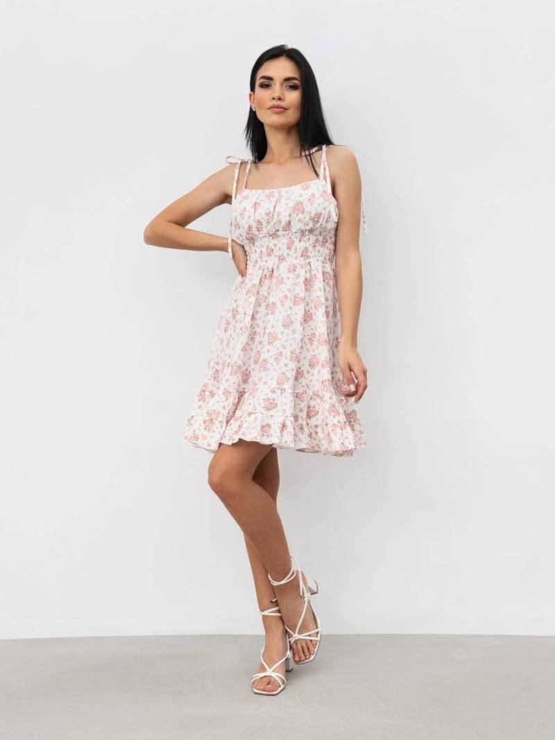 Платье «Португалия» Romashka, Белый+, S|M 16350