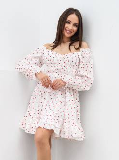 Платье "Пелюстка" Romashka, Белый+, XS|S 19041