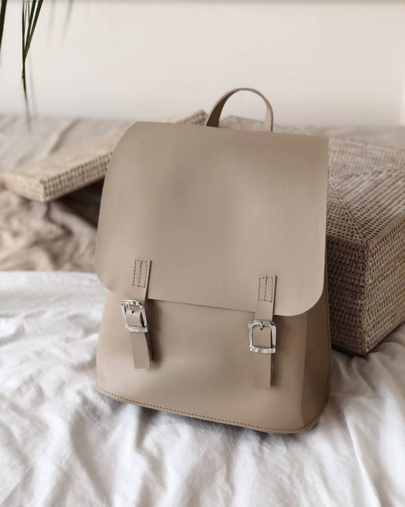 Рюкзак-трансформер "Милтон" со шлейками вместительный БРАК, Бежевый 12994