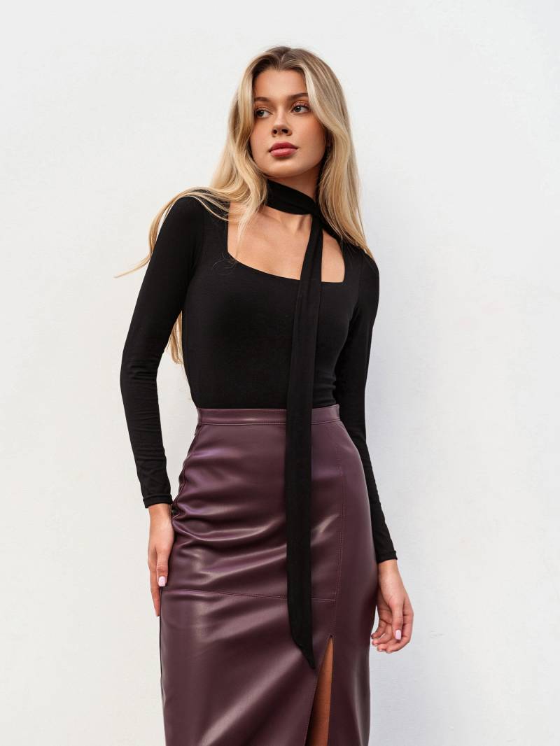 Боди "Дольче" Romashka, Черный, XS|S 19667