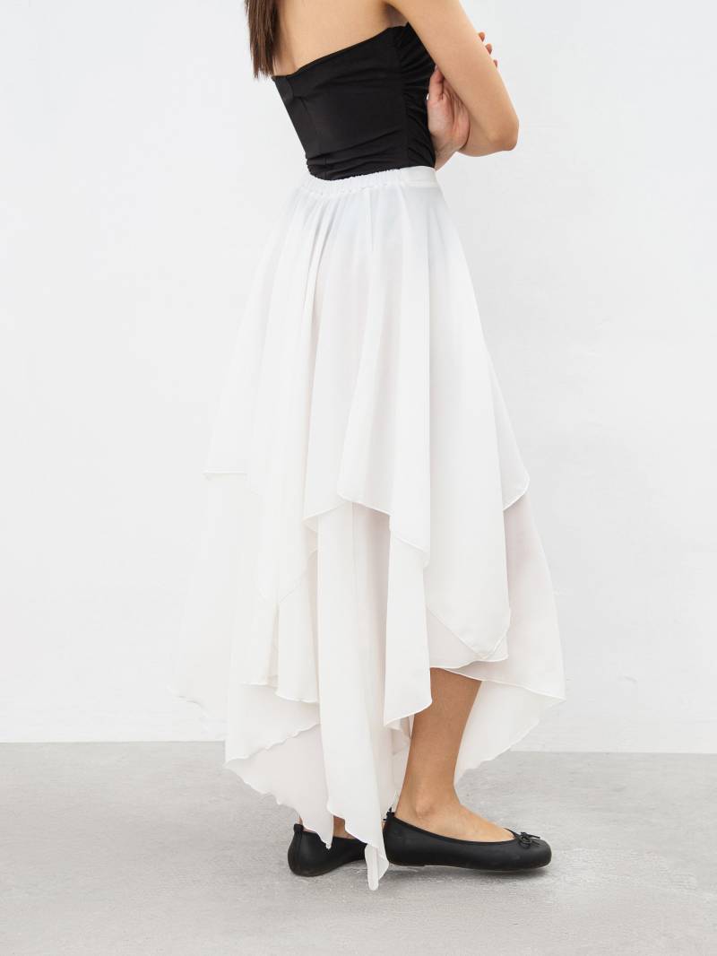 Юбка «Ревери» Romashka, Молочный, M|L 19143