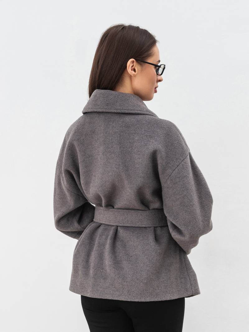 Пальто «Фельт» Romashka, Серый, L|XL 18864