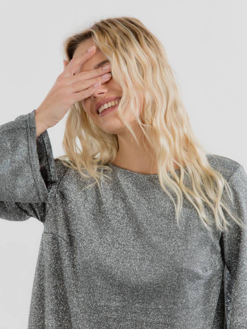 Платье "Болонья" Romashka, Темно серый, M|L 14096