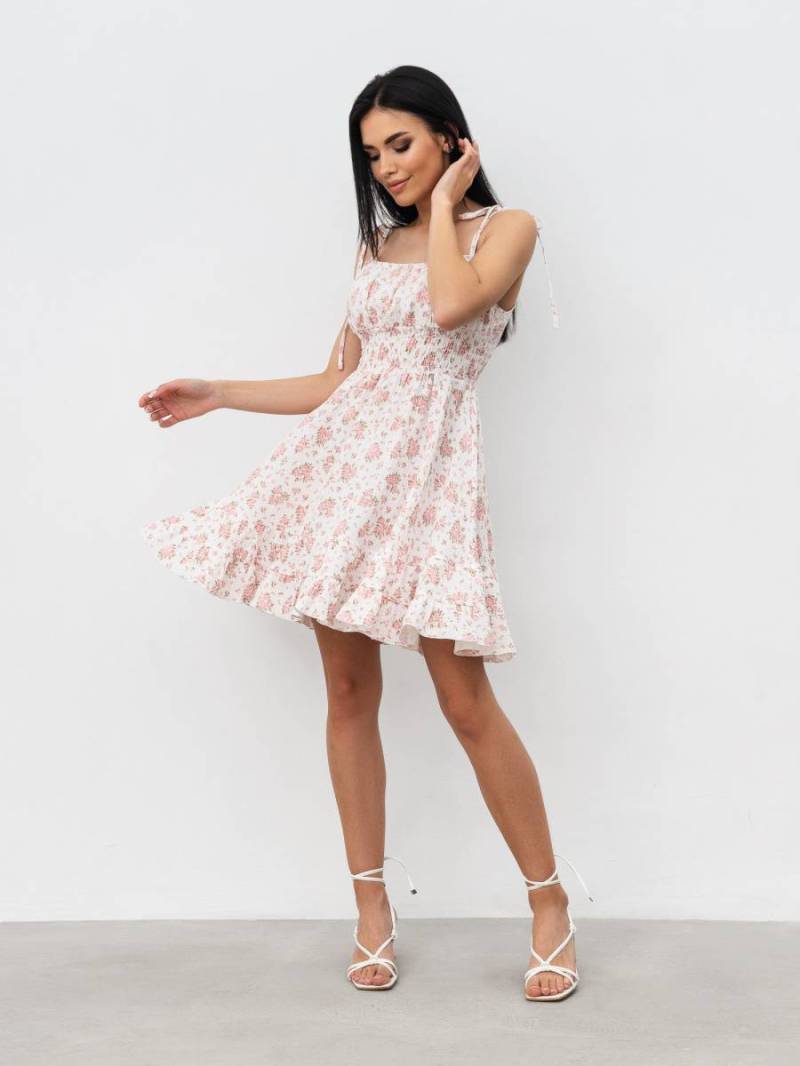 Платье «Португалия» Romashka, Белый+, M|L 16351