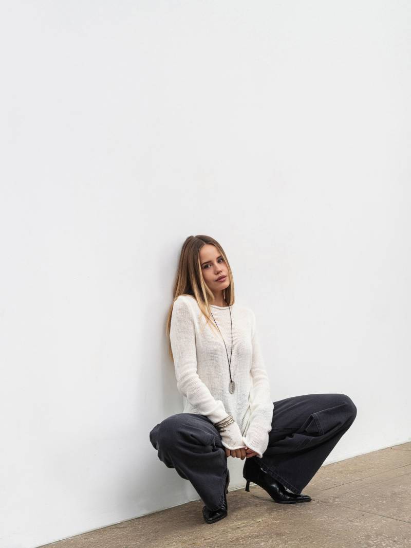 Лонг "Нуар" Romashka, Молочный, One size 19929