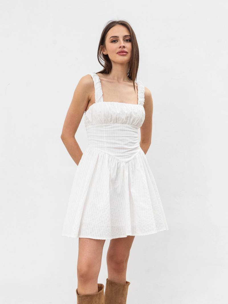 Платье "Лебідка" Romashka, Белый, XS|S 19301