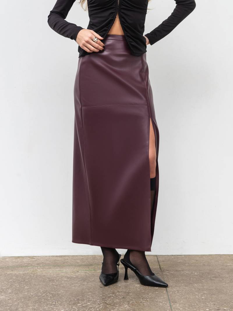 Юбка миди "Унна" Romashka, Бордовый, XL 18516