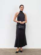 Сатин топ &quot;Глоу&quot; Romashka, Черный, M|L 19881