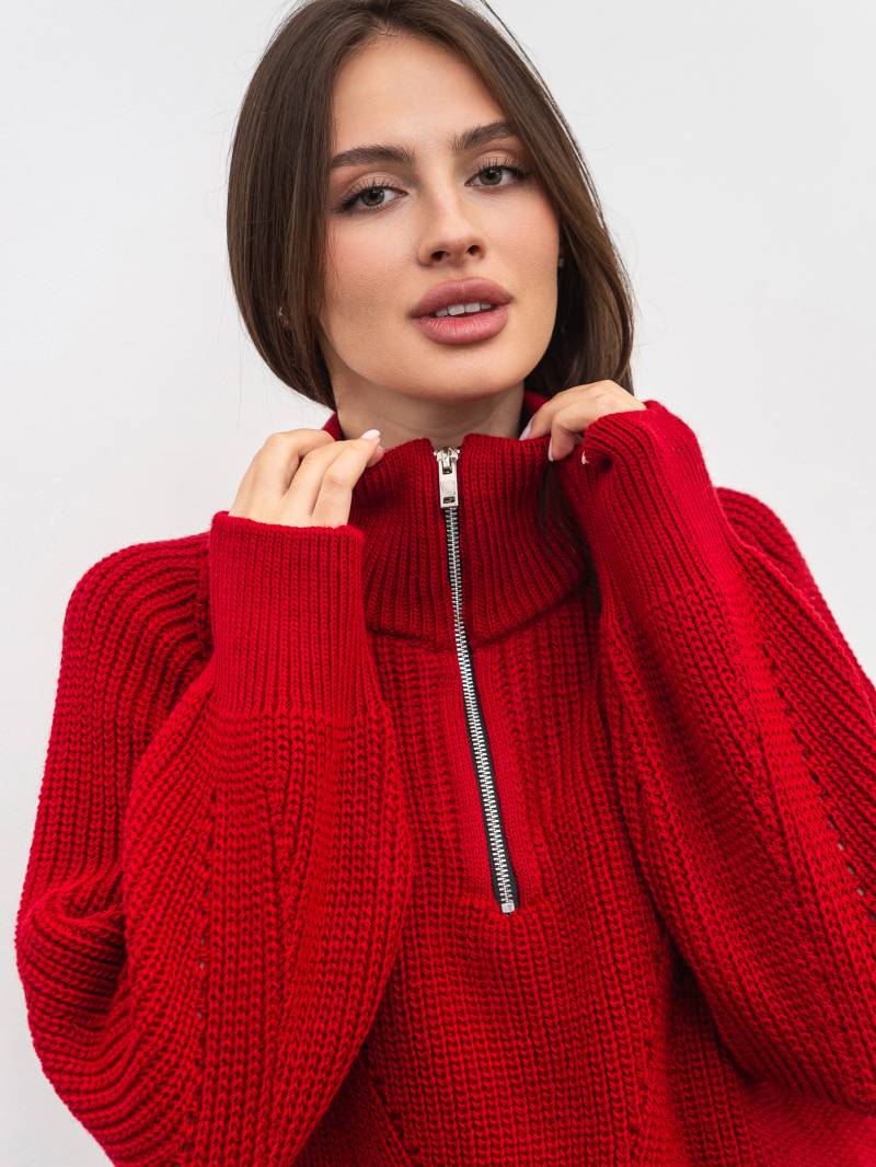 Свитер  «Юкон» Romashka, Красный, One size 19821