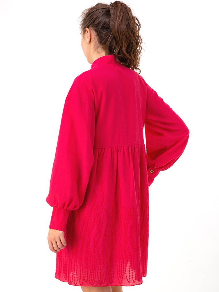 Платье "Авиньон" свободного кроя БРАК, Розовый, M|L 12203