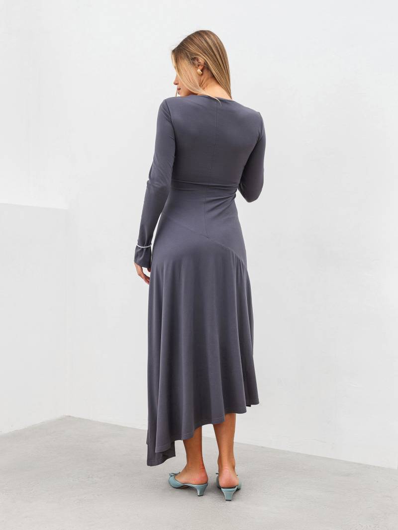 Платье "Обрій" Romashka, Серый, M|L 18845