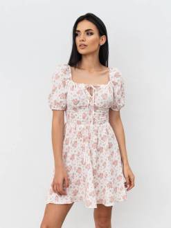 Платье  «Австрия» Romashka, Белый+, M 16188