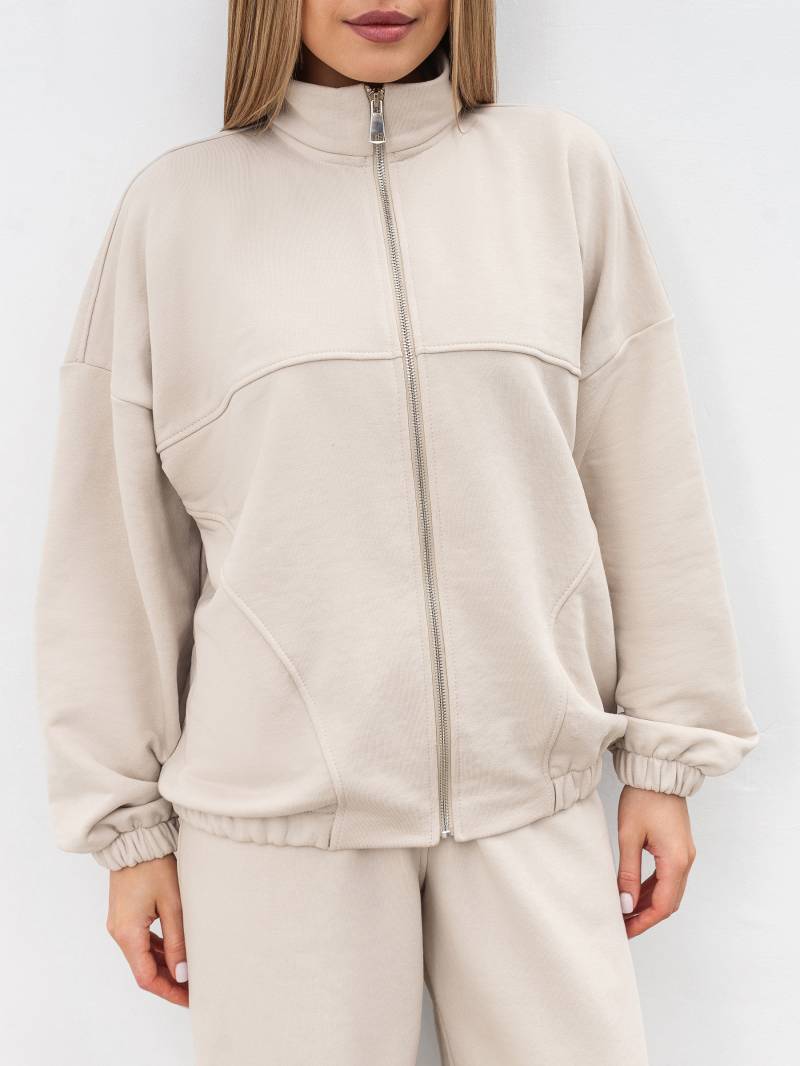 Бомбер "Бабл" Romashka, Бежевый, M|L 19185
