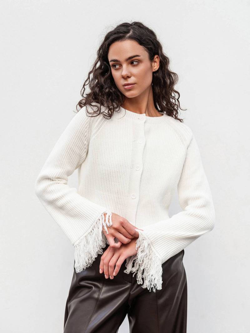 Кардиган "Шади" Romashka, Молочный, S|M 19627